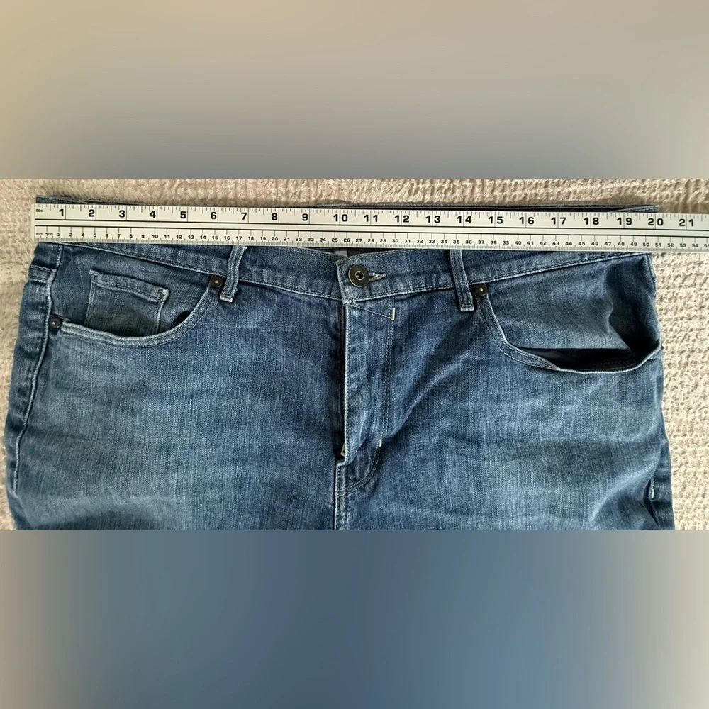 PAIGE Federal Slim Fit Jeans 👖 Men’s 40x31 Blue Stretch Denim Made in USA 🇺🇸